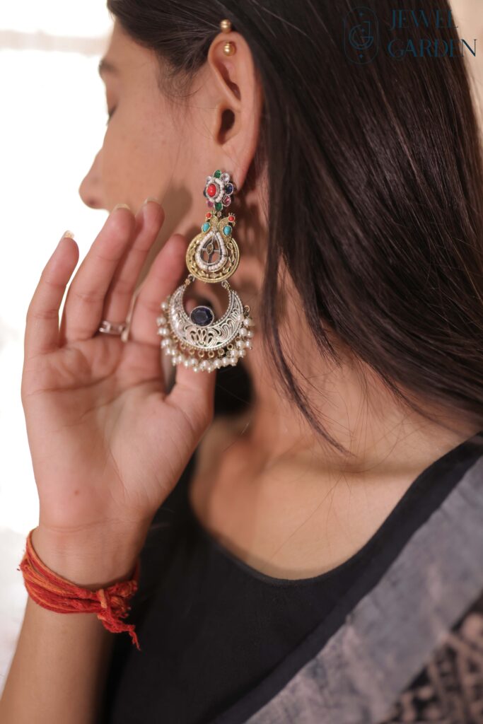 Dual Tone Earring