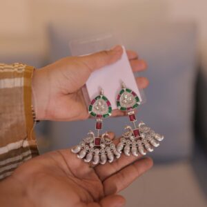 Peacock Chand Earring
