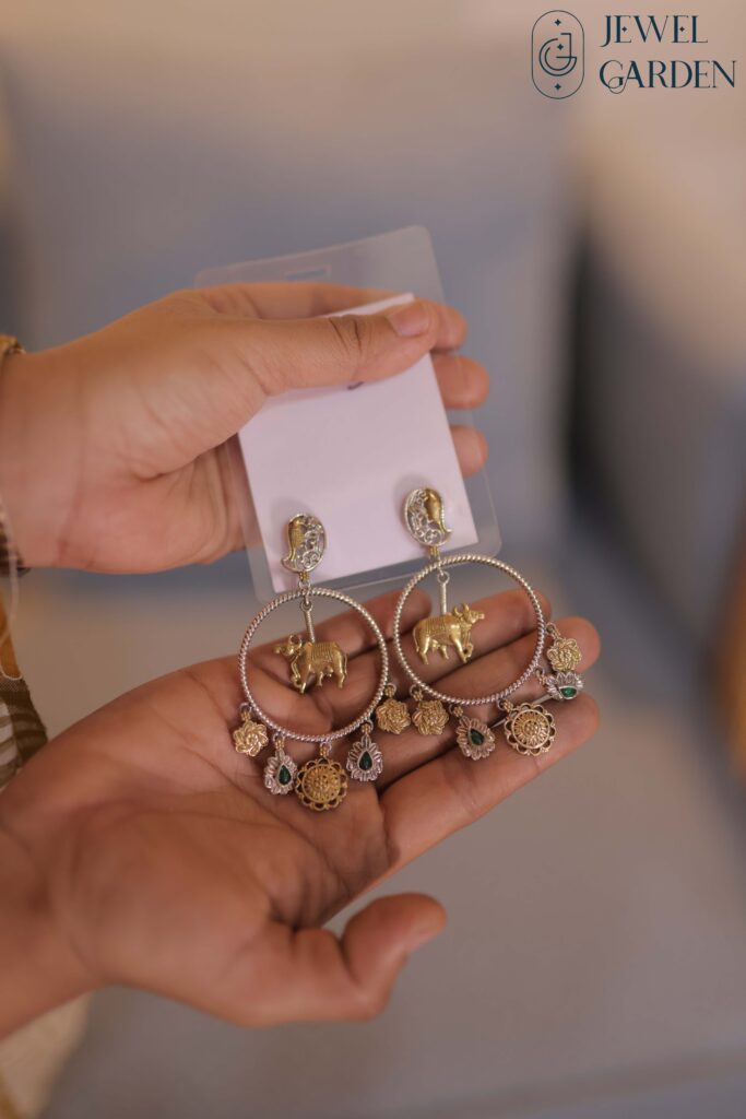 Cow Earring