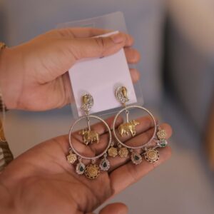 Cow Earring