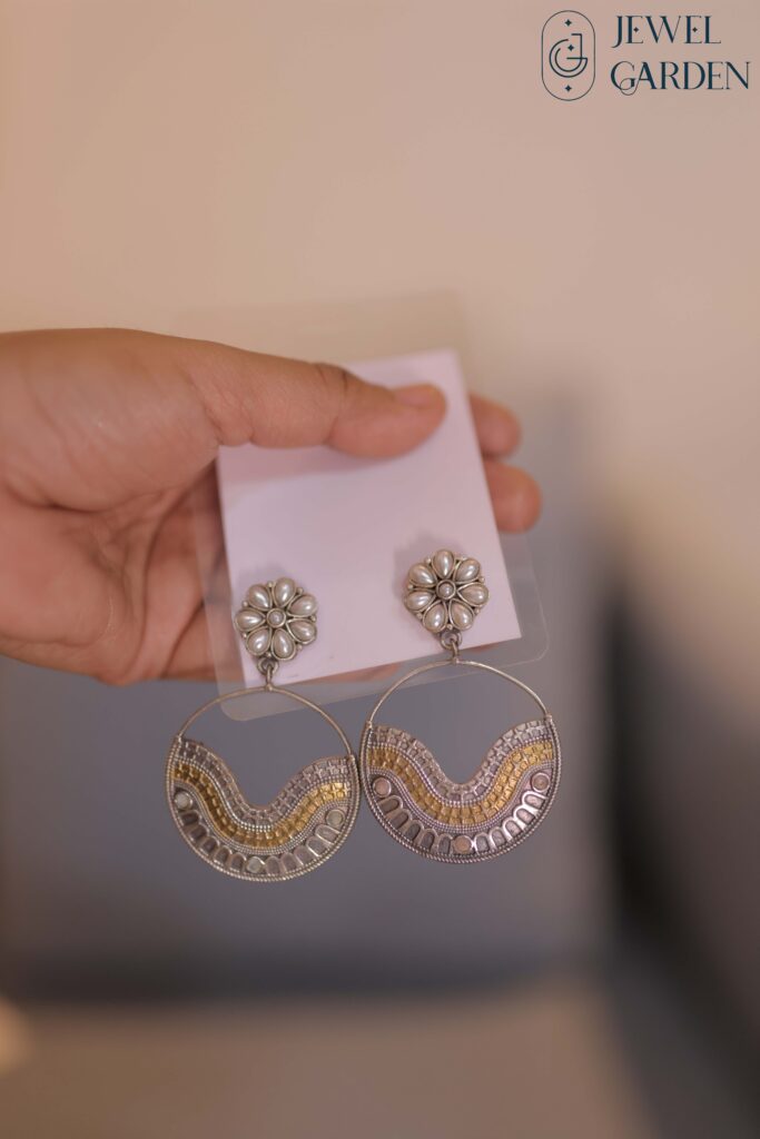 Dual Tone Earring