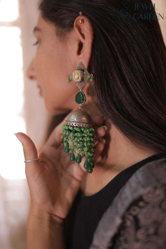 Green Earring
