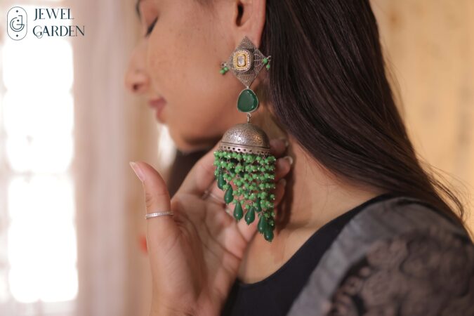 Green Earring