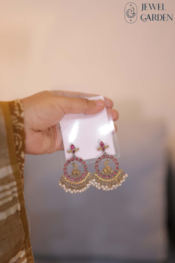 Peacock Earring